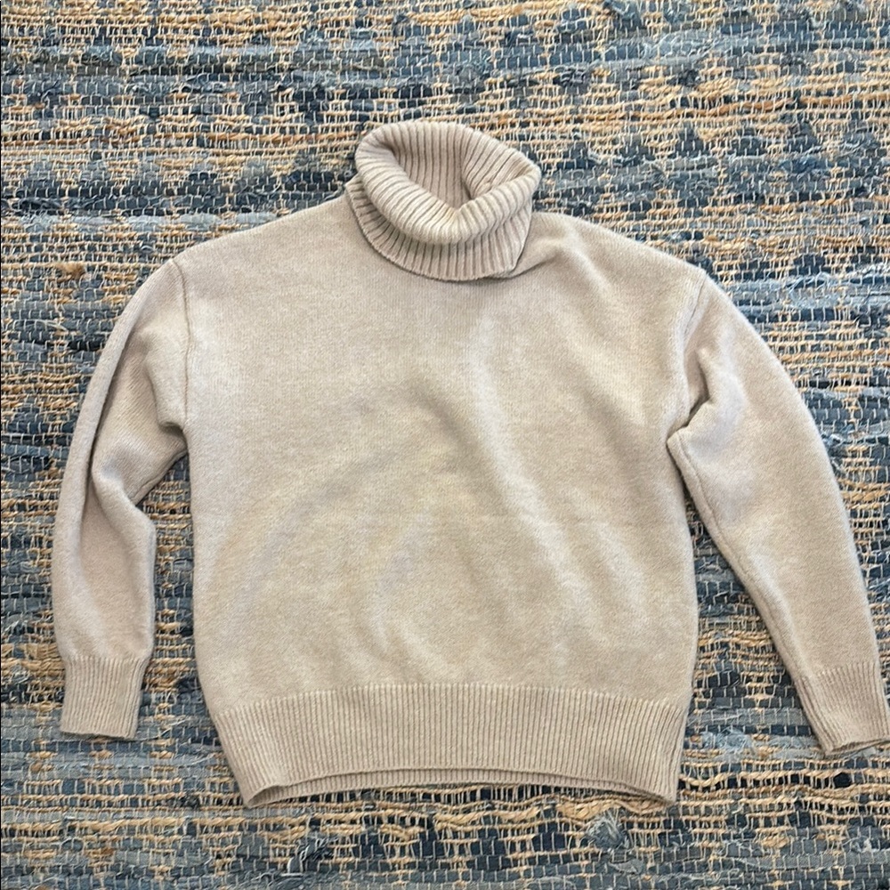 Princess Polly Beige Turtleneck Sweater